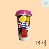 롯데 웰푸드 색고드름 저칼로리 아이스크림 여름 간식 얼음, 15개, 430ml