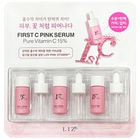 [본사직영] 리즈케이 퍼스트C 세럼 핑크 퓨어 비타민씨 15% (3개입) #7일세럼 #기미 #잡티세럼, 10ml, 3개