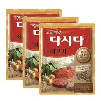 CJ제일제당 쇠고기 다시다 골드, 100g, 3개