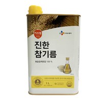 백설 이츠웰 진한 참기름 1L 12개입 1박스, 12개