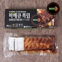 [CJ이츠웰] 숯불구이향 바베큐 폭립 400g x 3팩, 3개