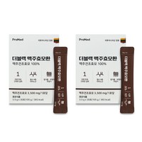 프로메드 더블랙맥주효모환 100% 고순도 고함량 맥주효모, 105g, 2개