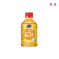 해태음료 썬키스트 허니유자, 24개, 280ml