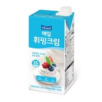 매일 휘핑크림 1L/유지방35%/매일유업, 1L, 6개