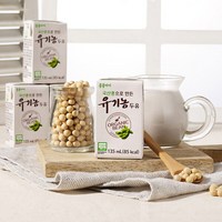 [콩콩이] 콩콩아이 국산콩 유기농두유48팩/키즈두유/발아곡물함유, 135ml, 48개