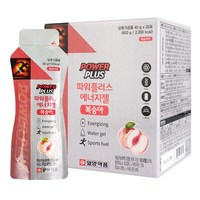 일양약품 파워플러스 에너지젤 복숭아맛 20포, 800g, 1개