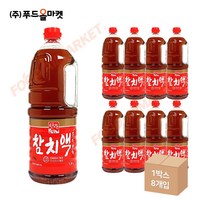 푸드올마켓_ 한라 참치액 1.8L 한박스 (1.8L x 8ea), 8개