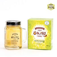 허니원 아카시아 벌꿀 핸들컵 500gx1병, 1박스, 500g