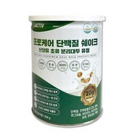 락티브 프로케어 프로틴 쉐이크 산양유 초유 분리대두 유청 304g x 1통 JJ몰