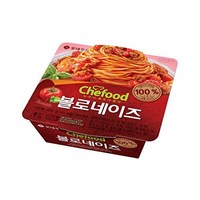 롯데 쉐푸드 스파게티 볼로네이즈 220g, 4개