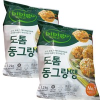 비비고 도톰 동그랑땡1200g X 2개 아이스포장무료, 1200g