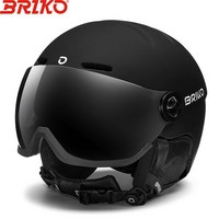 브리코 스키보드 바이져헬멧 2324 TEIDE VISOR MATT BLACK