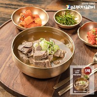 삼부자갈비 뼈없는 갈비탕 5팩(팩당 800g), 800g, 5개