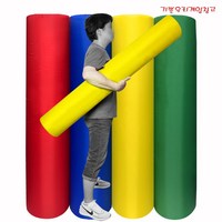 기쁜우리게임창고 대형바톤 120cm 체육대회 명랑 운동회 게임 용품 도구, 노랑, 1개