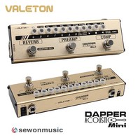 VALETON Dapper Acoustic Mini 베일톤 멀티 이펙터, 단품, 단품