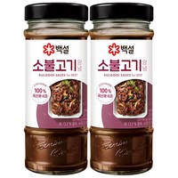 백설 소불고기양념, 500g, 2개