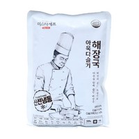 미스타셰프 아욱다슬기해장국 500g, 6개