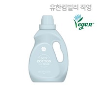 그린핑거 포근한 코튼 섬유유연제 1.4L, 1개