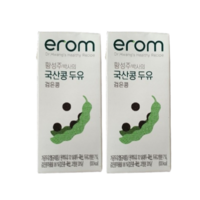 이롬 황성주박사의 국산콩 두유 검은콩, 280ml, 72개