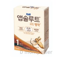 앱솔루트 프리미엄 명작 분유 1단계, 280g, 40개