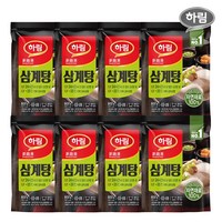 하림 삼계탕 800g 8봉, 6400g, 8개