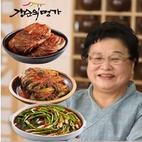 [신세계단독] 강순의명가 포기김치3kg+돌산갓김치 2kg+열무김치2kg, 1개