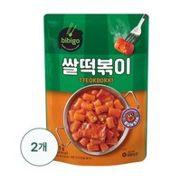 비비고 쌀떡볶이, 2개, 575g