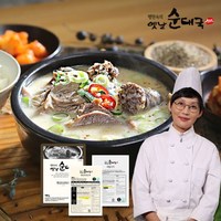 팽현숙 순대국 8세트 16인분 (돈골육수 8팩+순대4팩+국밥고기4팩), 단품