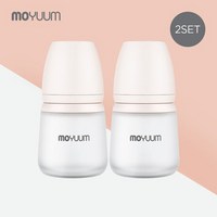 [모윰] 프리미엄 실리콘 젖병 160ml 2팩, 2개