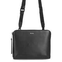 [폴스미스] MUSETTE 로고 M1A 7172 ASGRAI 79 메신저 크로스백