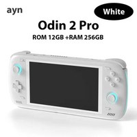 휴대용 게임 콘솔 게임플레이어 AYN ODIN 플레이어 업그레이드 버전 6 인치 IPS 스크린 안드로이드 13 12G 256G 와이파이 블루투스 2 프로, 5) White 12 256G