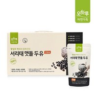 오하루 자연가득 고칼슘 서리태 맷돌 두유 4박스 8040팩 (6/21 순차배송), 180ml, 80개