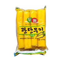 (면)두원식품 단무지(통 3.75Kg, 1개