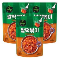 비비고 쌀떡볶이, 3개, 575g