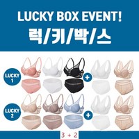 발레리 [발레리] 쿨에어 레이스 업 브라 팬티 3+2세트 10종