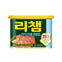 나트륨 줄인 리챔 더블라이트 300gx6캔 총1.8kg 캠핑 야외 가정실내 간편반찬, 6개, 300g