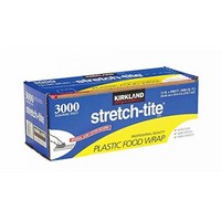 커클랜드 4894252337 Kirkland Signature Stretch-Tite 30.5cm(12인치) X 914.4m(3000피트) 식품