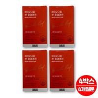 본 혈당케어 코로솔산 코르솔산 바나바잎 여주 파바빈 강황 추출물 분말 혈당 블러드슈가 케어 영양제, 4박스, 30개입