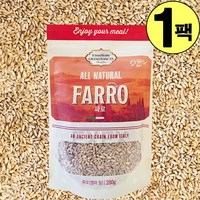 파로 FARRO 고대곡물 파로 이탈리아 착한탄수화물, 1개, 280g