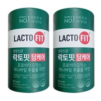 종근당건강 락토핏 당케어 60p, 2g, 120개