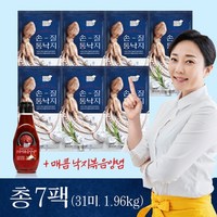 [김나운더키친]손질통낙지 총31미 / 280gx7팩+매콤낙지볶음양념, 없음