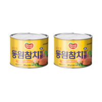 동원참치 살코기 덕용 라이트 스탠다드, 1880g, 2개