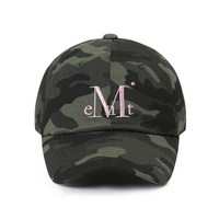 Siganture camo ball cap 무센트 시그니처 카모 볼캡 (카키 - 베이비 핑크 그레이)