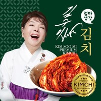 김수미 엄마생각 프리미엄 포기김치4kg 10kg/시원한 전라도김치/HACCP인증/신제품특가할인, 포기김치 10kg, 1개, 10kg