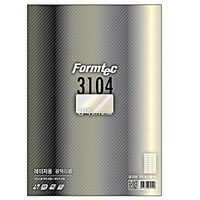 폼텍 레이저 광택 라벨지 LB-3104, 100매