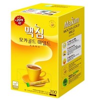 맥심 모카골드 마일드 커피믹스, 12g, 200개입, 4개