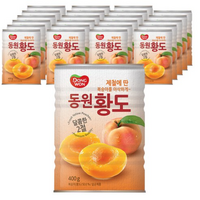 동원 복숭아 황도 400g 24개입 박스, 336개