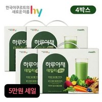 (5만원세일가)하루야채 데일리 생식 20포X4박스, 4개, 500g