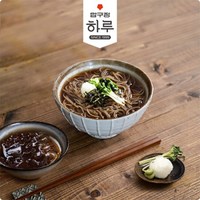 압구정하루 냉모밀 6팩 (생메밀면+생메밀육수+갈은무+미니와사비)