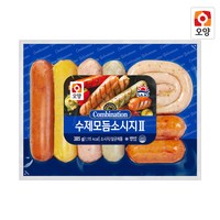 사조오양 [퀴클리몰] 수제 모듬 소시지 385g 냉동 후랑크소시지, 5개